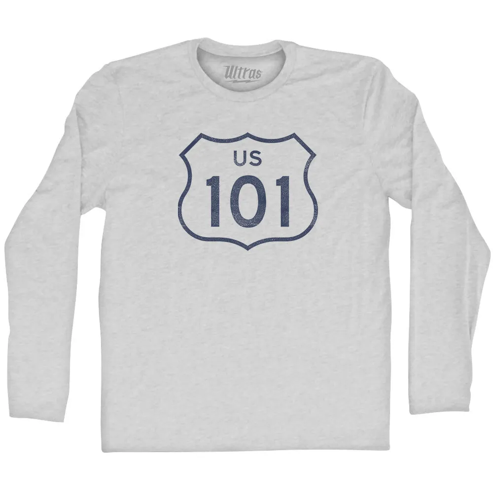 101 Road Sign Adult Cotton Long Sleeve T-shirt