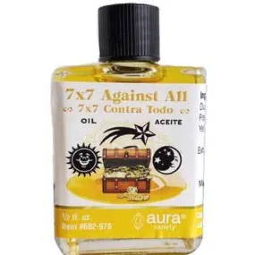 1/2 oz Aura Spiritual Oil - 7X7 Against All