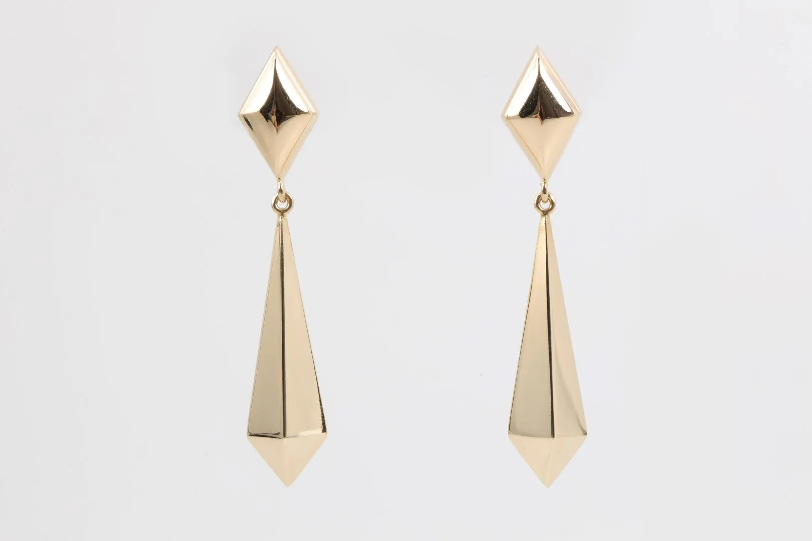 14k Yellow Gold Dangle Earrings (6.31g.)