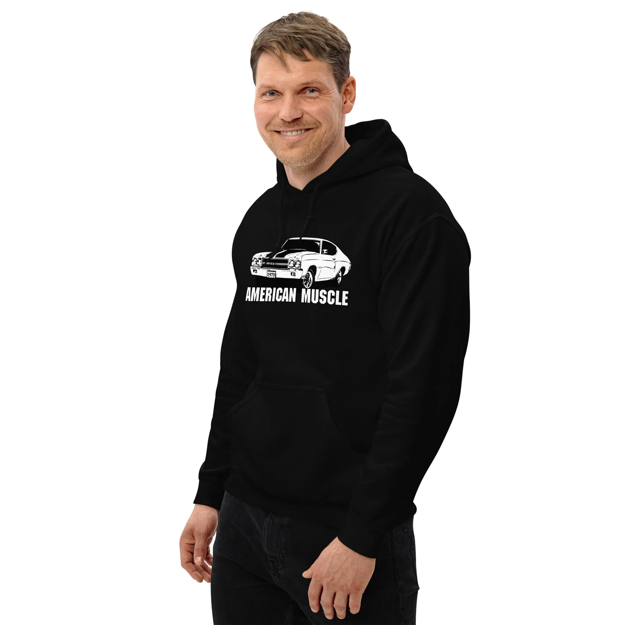 1970 Chevelle Hoodie, American Muscle Car Sweatshirt