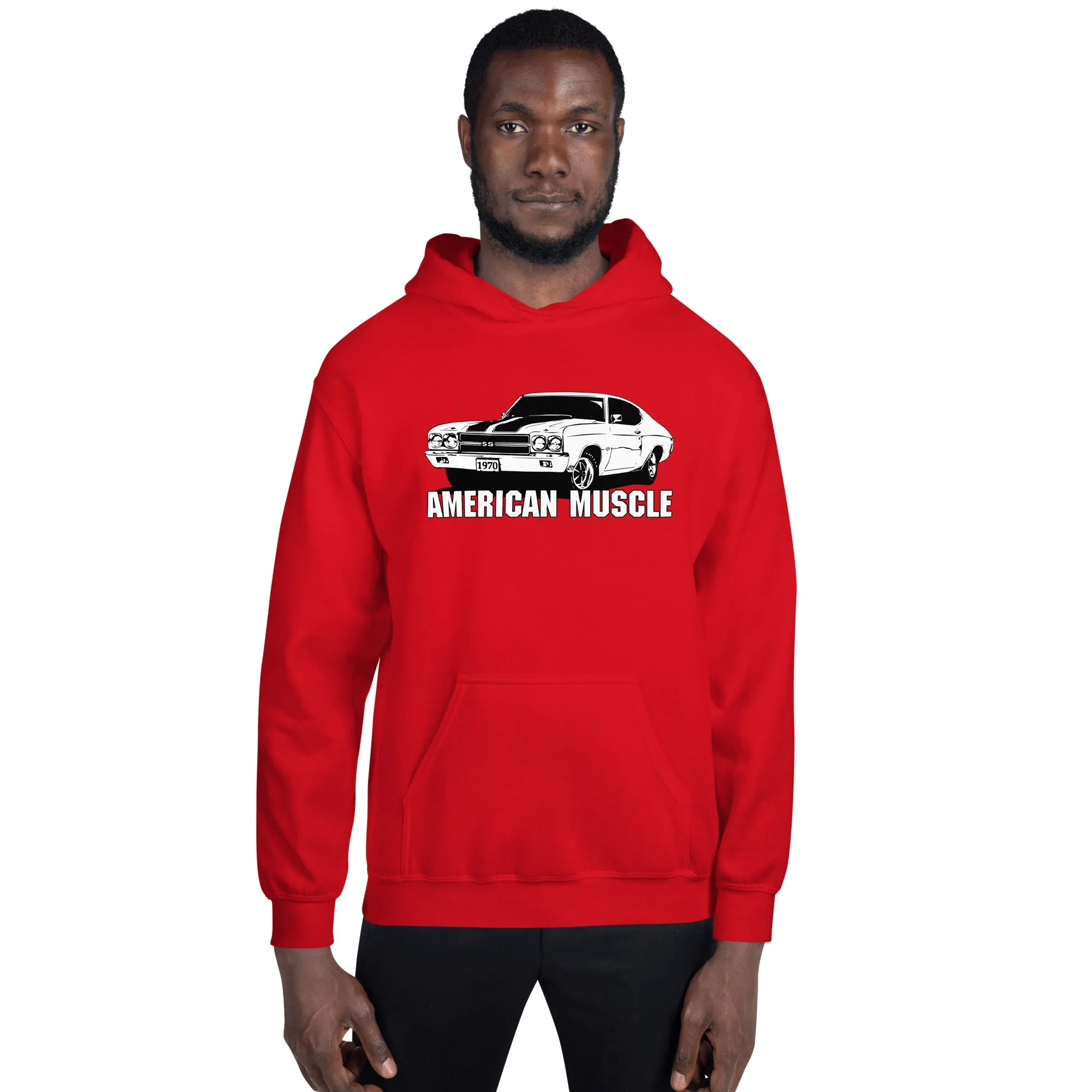 1970 Chevelle Hoodie, American Muscle Car Sweatshirt