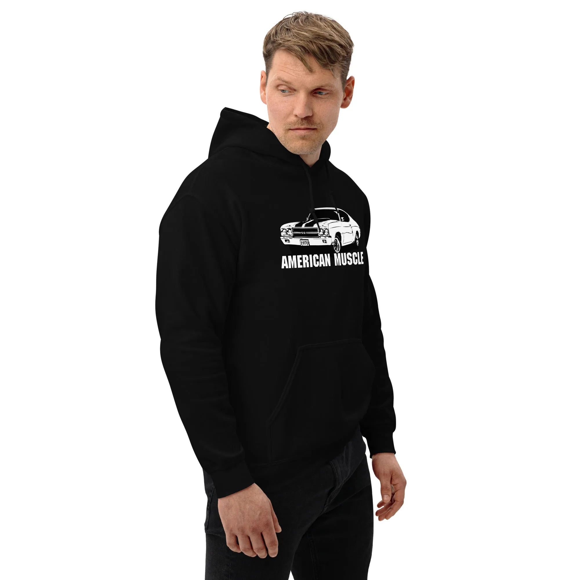 1970 Chevelle Hoodie, American Muscle Car Sweatshirt