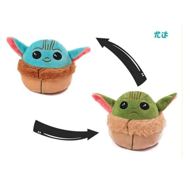 22Cm Star Wars Baby Yoda Mandalorian Pluche Toys Pp Katoen Stuffed Animals Children's Birthday Gifts Kerstcadeaus