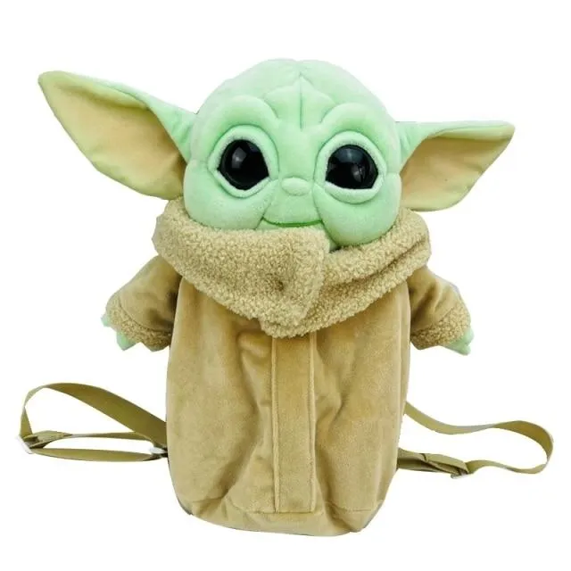 22Cm Star Wars Baby Yoda Mandalorian Pluche Toys Pp Katoen Stuffed Animals Children's Birthday Gifts Kerstcadeaus