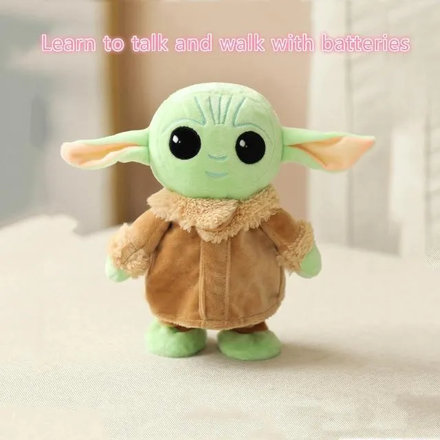 22Cm Star Wars Baby Yoda Mandalorian Pluche Toys Pp Katoen Stuffed Animals Children's Birthday Gifts Kerstcadeaus