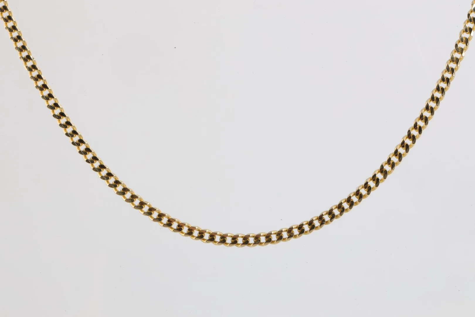 24.5" 14k Yellow Gold Cuban Chain Necklace (12.23g.)