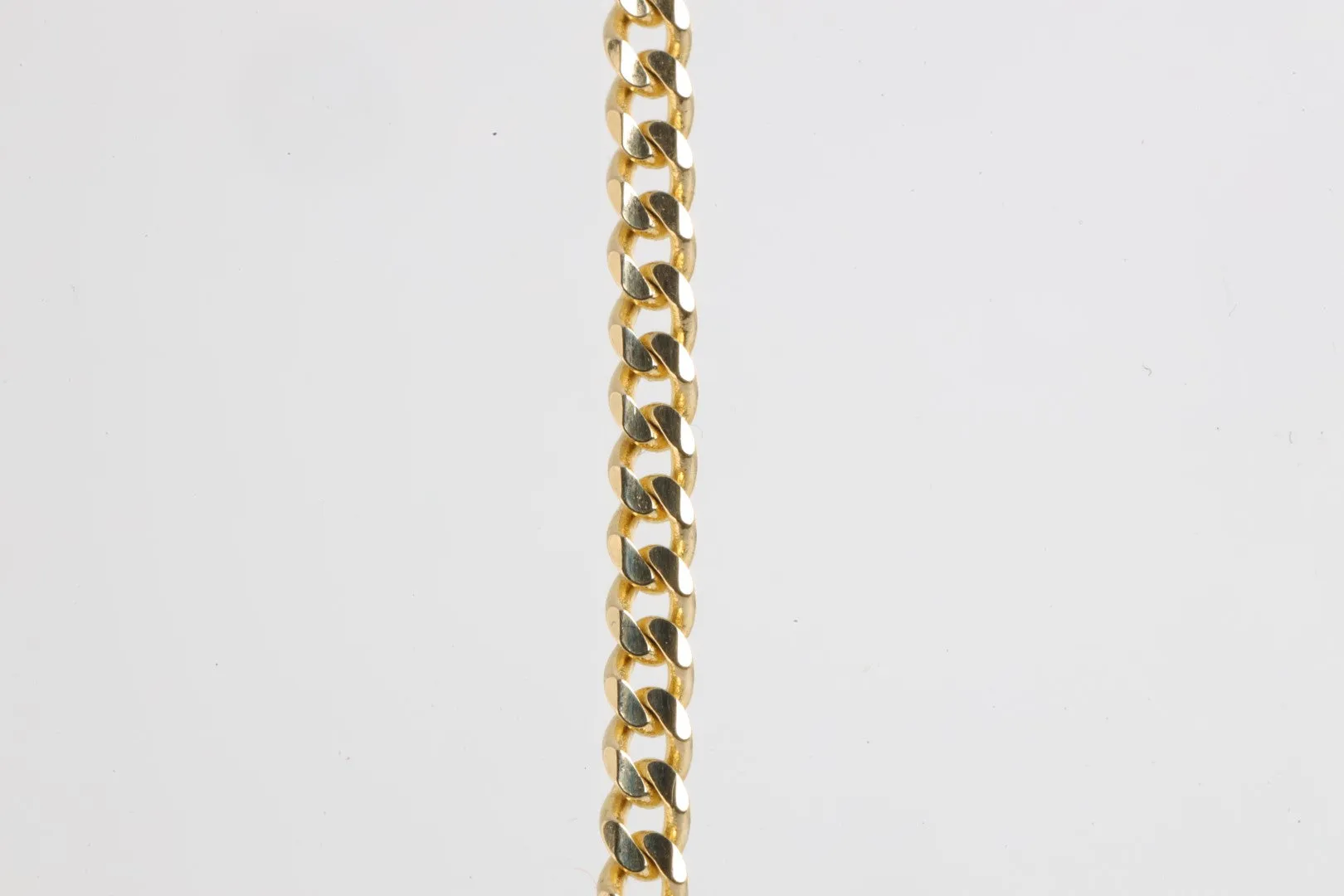 24.5" 14k Yellow Gold Cuban Chain Necklace (12.23g.)