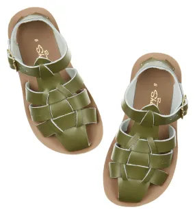 (4416) Salt-Water Sandal Shark - OLIVE