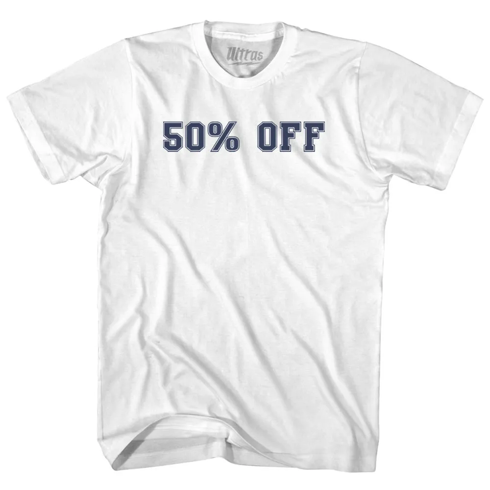 50% OFF Youth Cotton T-shirt