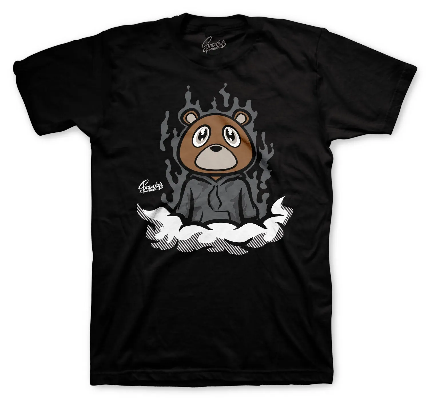 700 Clay Brown Shirt - Fly Bear - Black