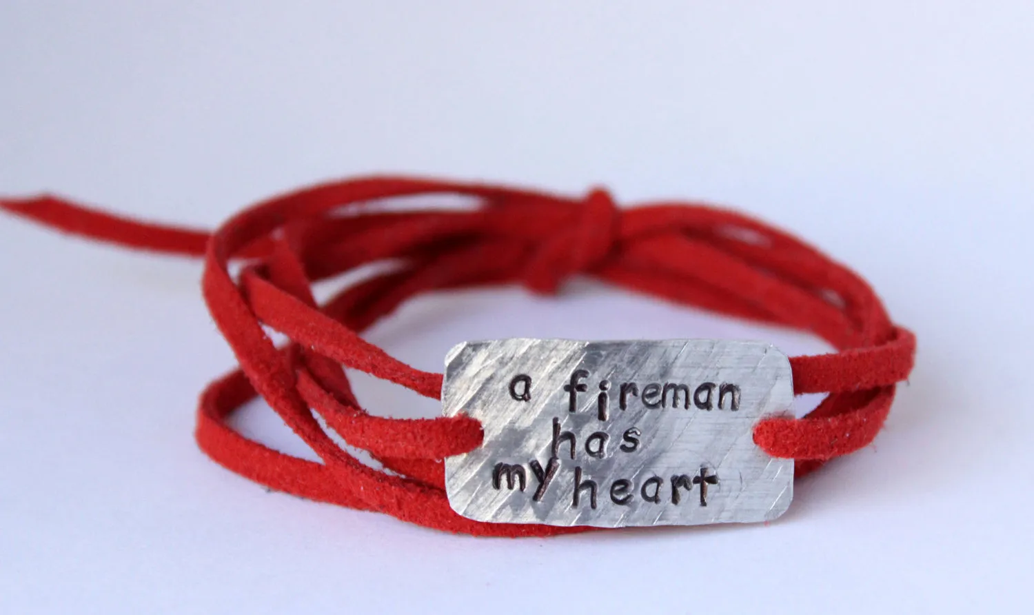 A Fireman Has My Heart, Wrap Bracelet