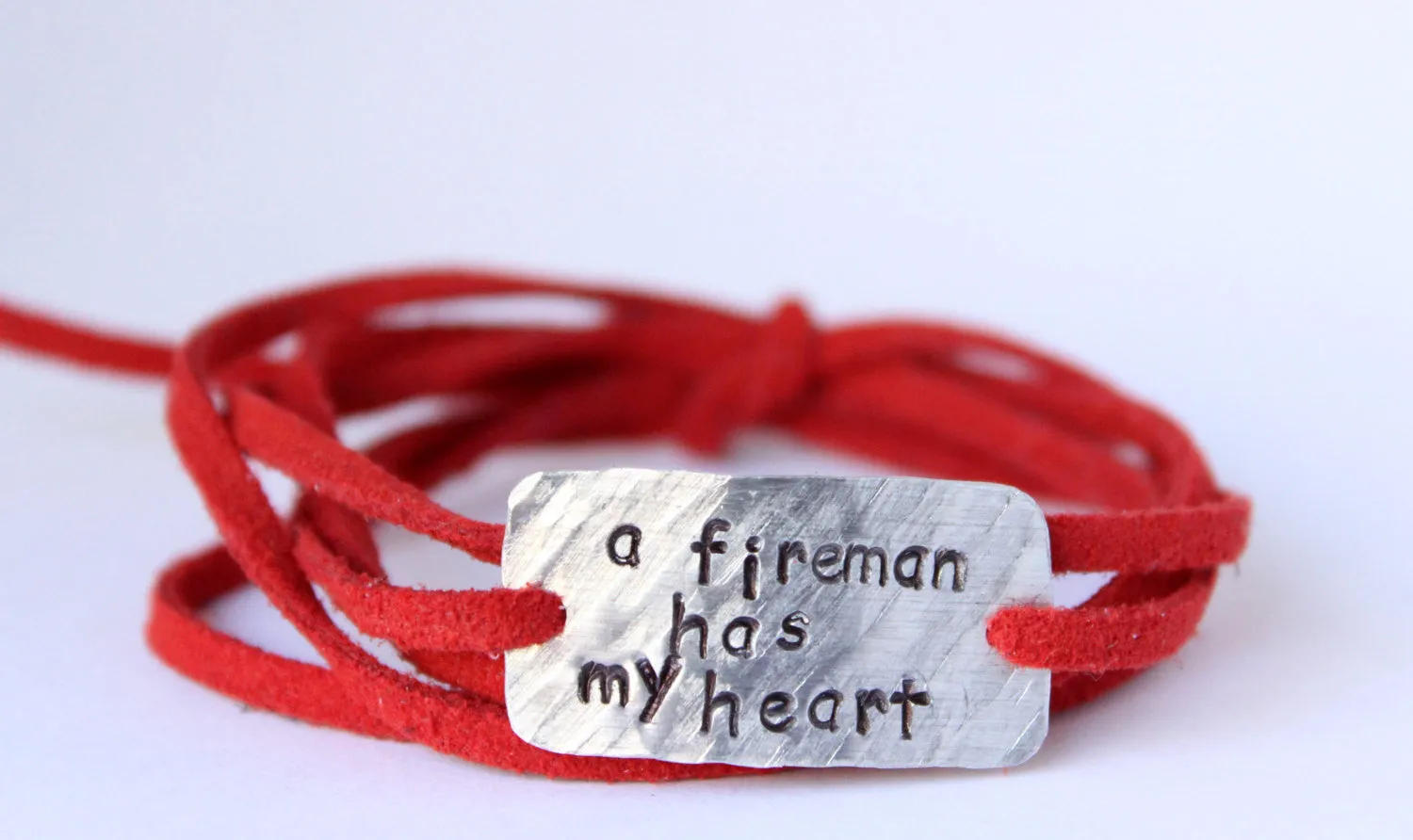 A Fireman Has My Heart, Wrap Bracelet