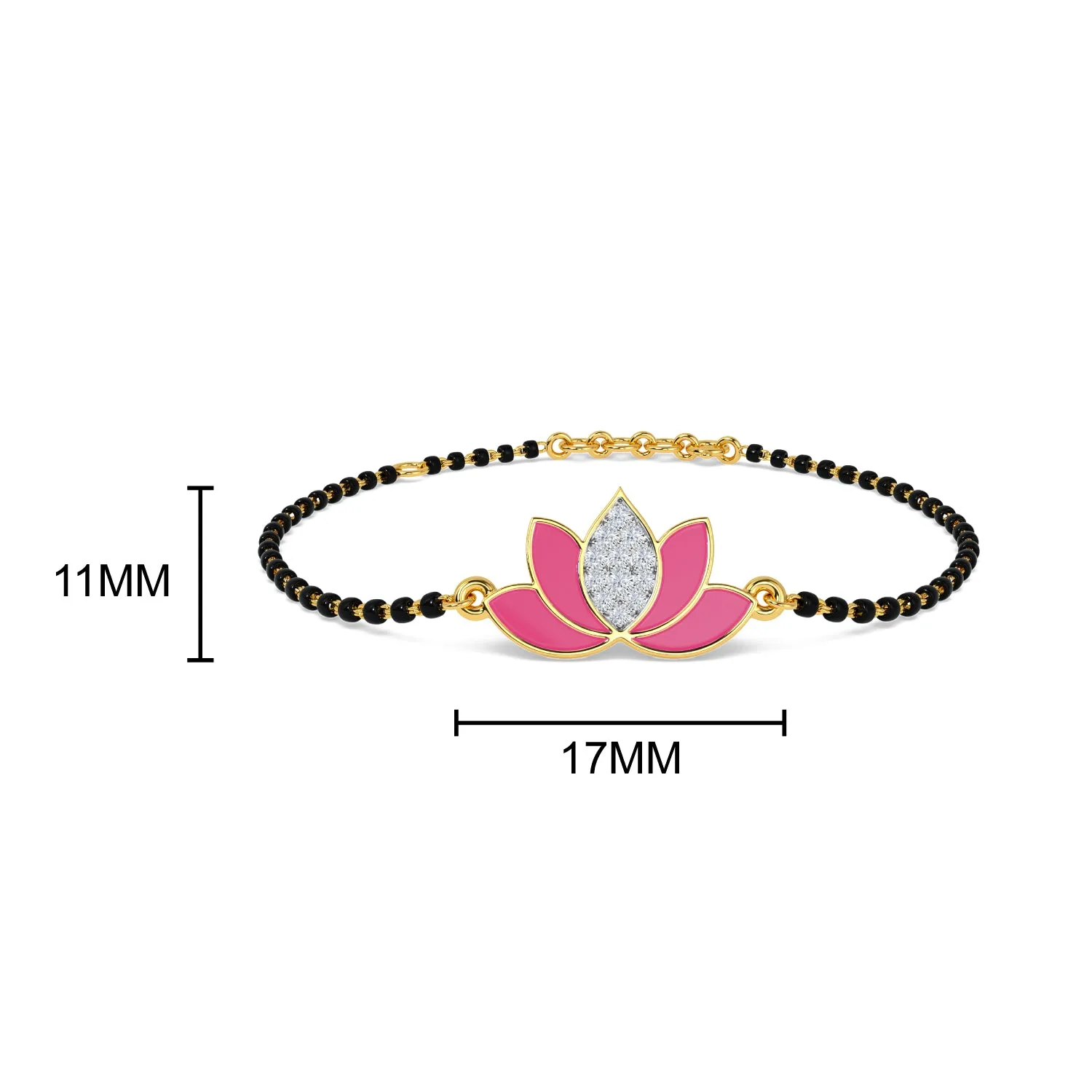 Abena Mangalsutra Bracelet