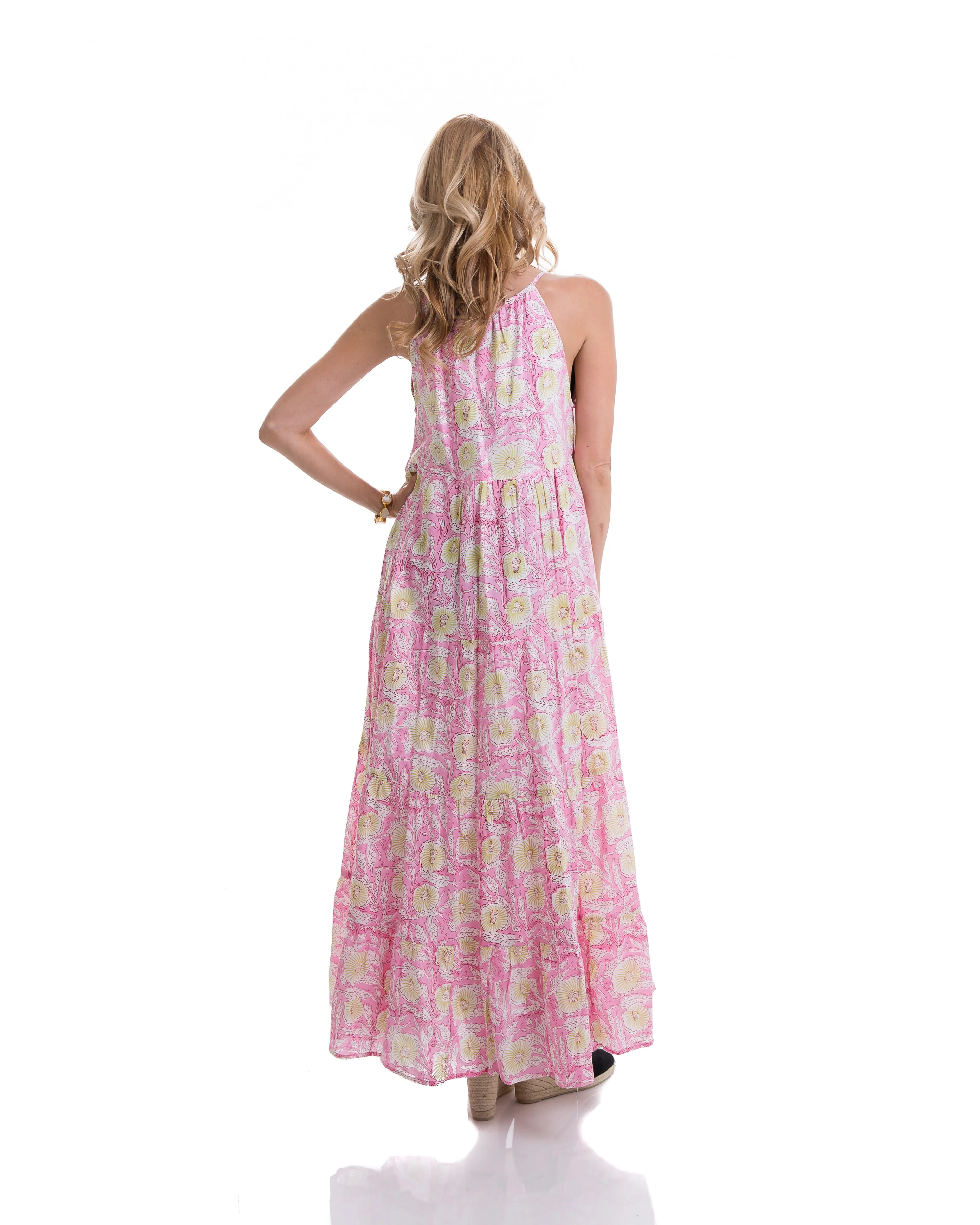 Abigail Cavern Dress (Peony)