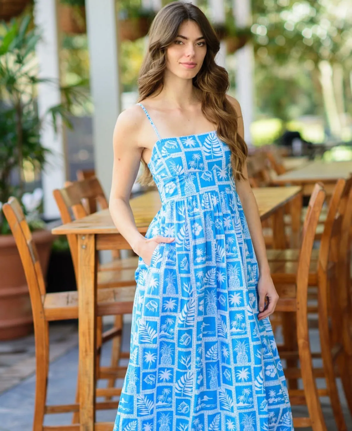 Abigail Dress in postcard by Olivia James