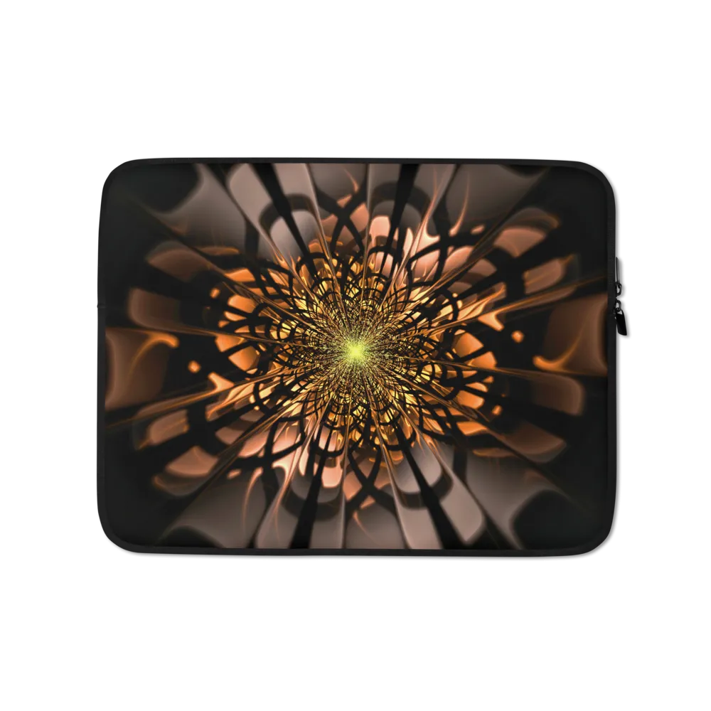 Abstract Flower 02 Laptop Sleeve