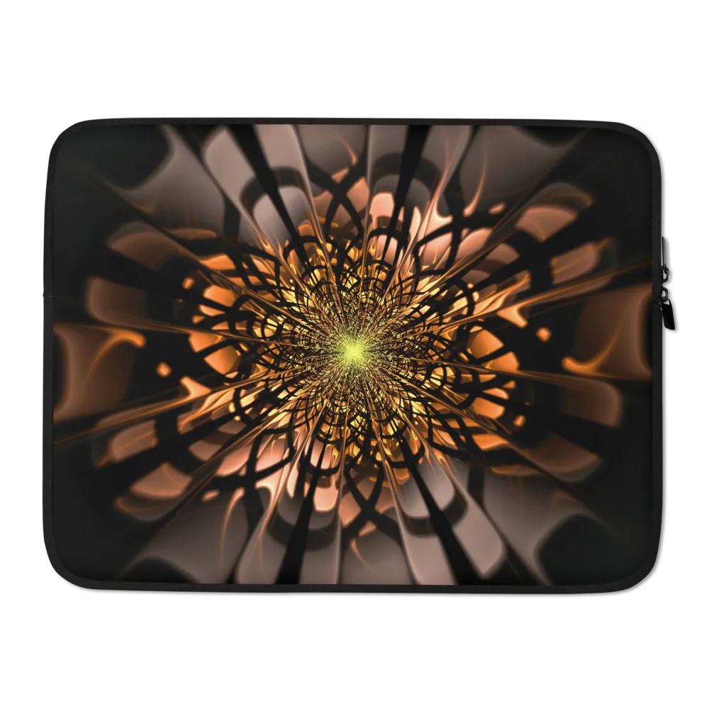 Abstract Flower 02 Laptop Sleeve