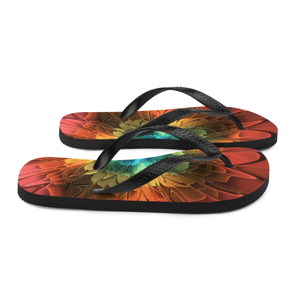 Abstract Flower 03 Flip-Flops