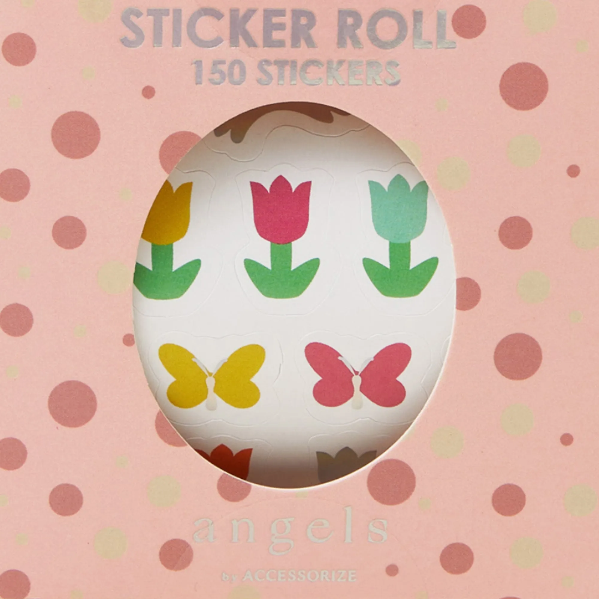 Accessorize London Pink Easter Sticker Roll