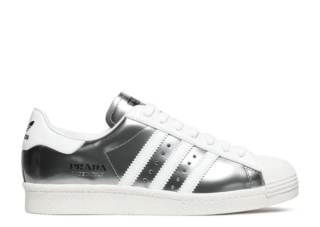 Adidas Superstar Prada Silver