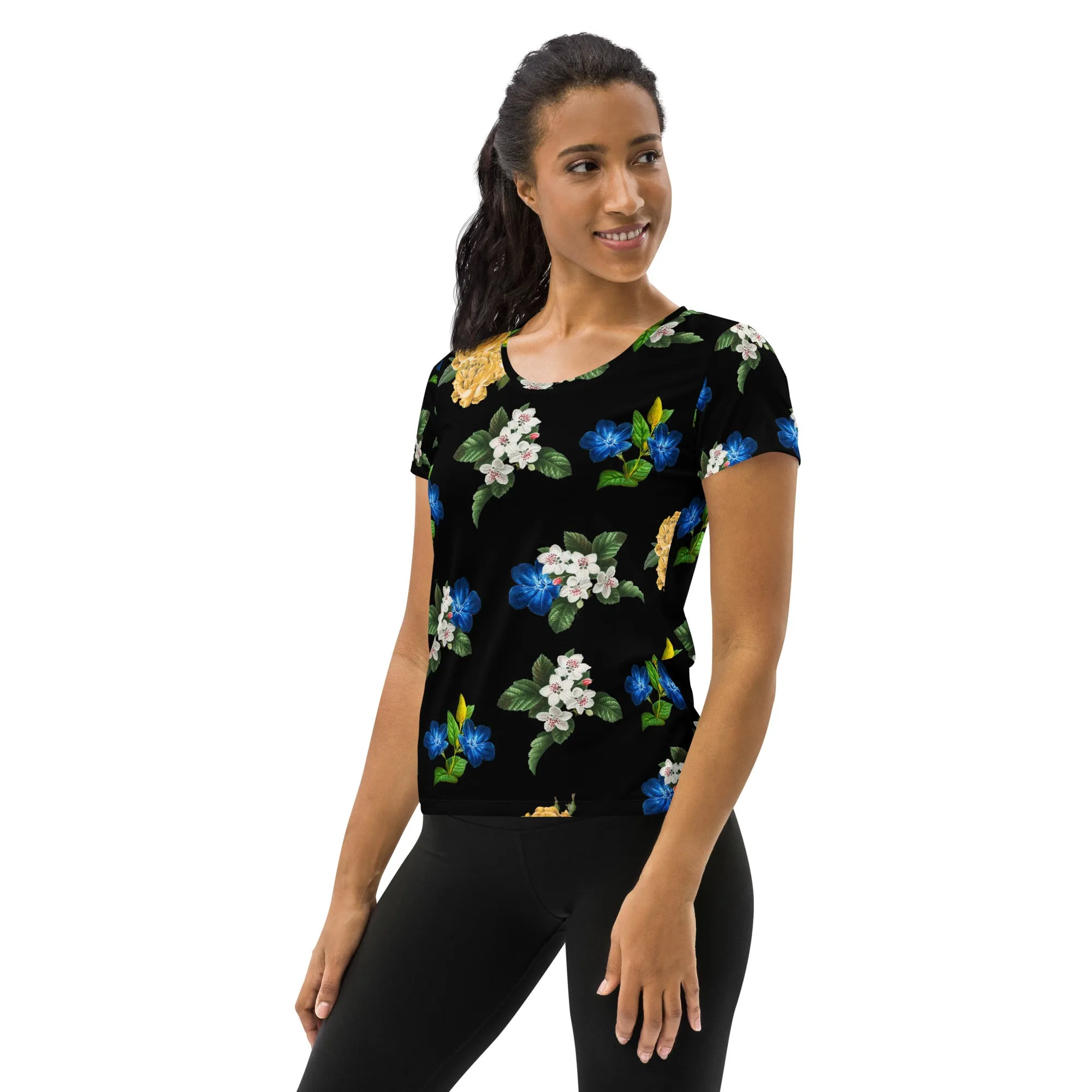 All-Over Print Women's Athletic T-shirt