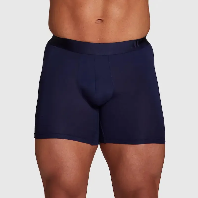 ALPHX Comfort Class Boxer Brief - Athletic Fit - Maritime Navy Blue | ALPHX.com