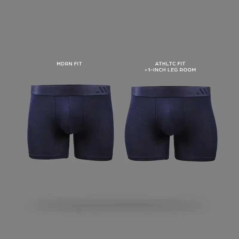 ALPHX Comfort Class Boxer Brief - Athletic Fit - Maritime Navy Blue | ALPHX.com