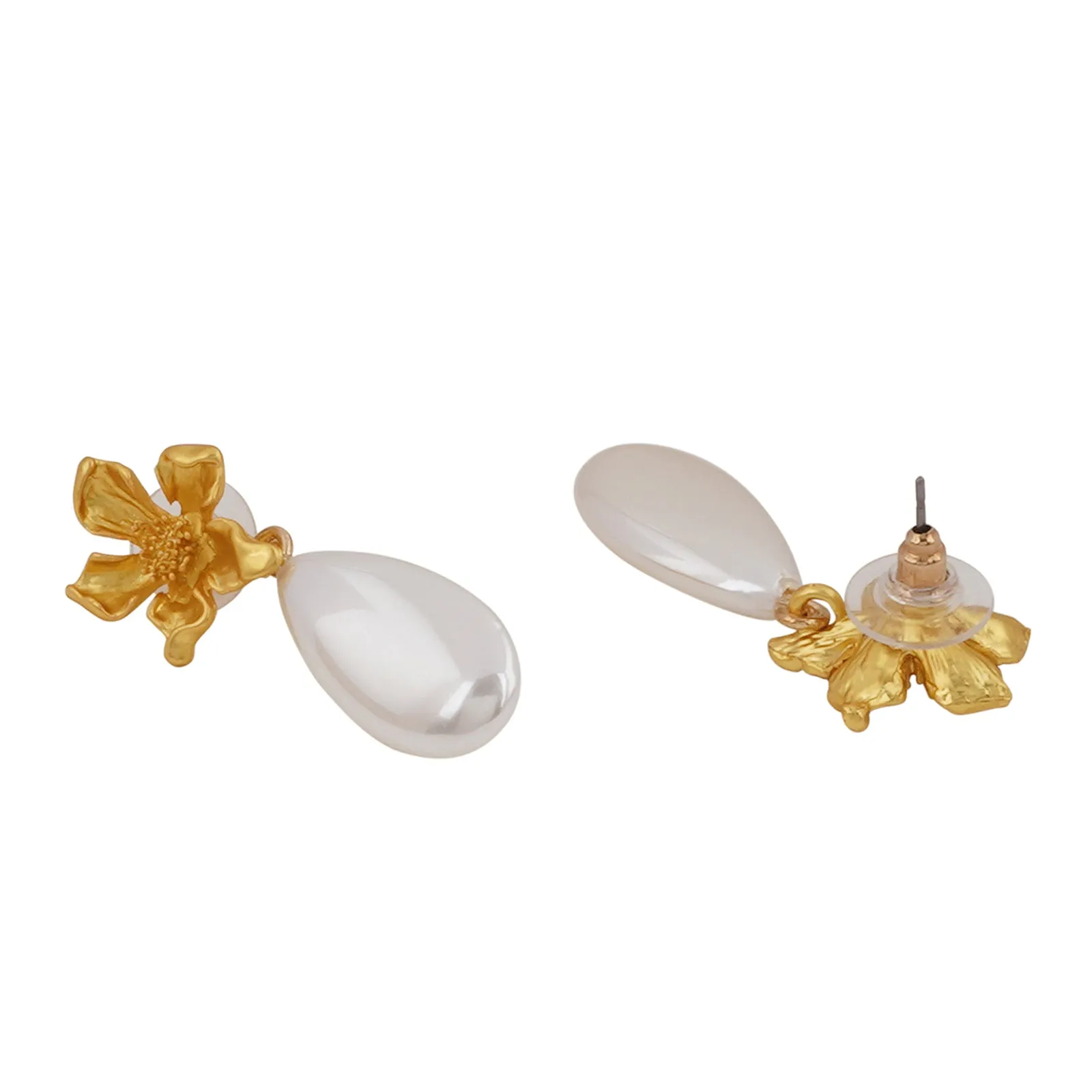 Amaryllis Gold Earrings