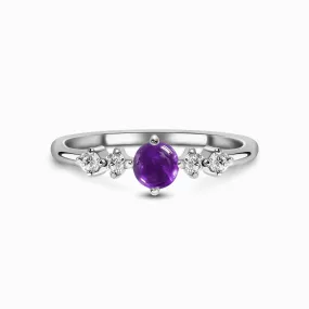 Amethyst Ring - Loveliness