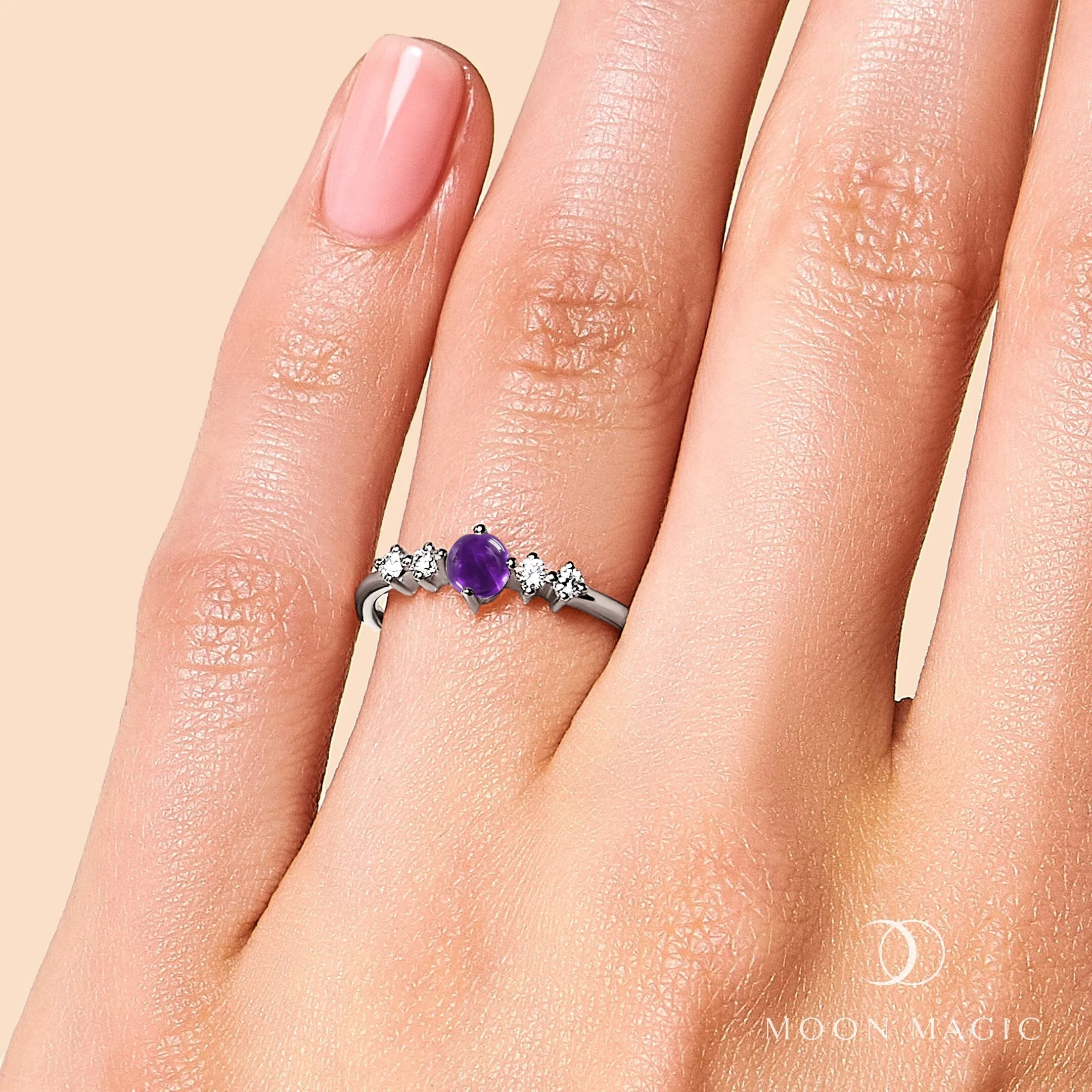 Amethyst Ring - Loveliness