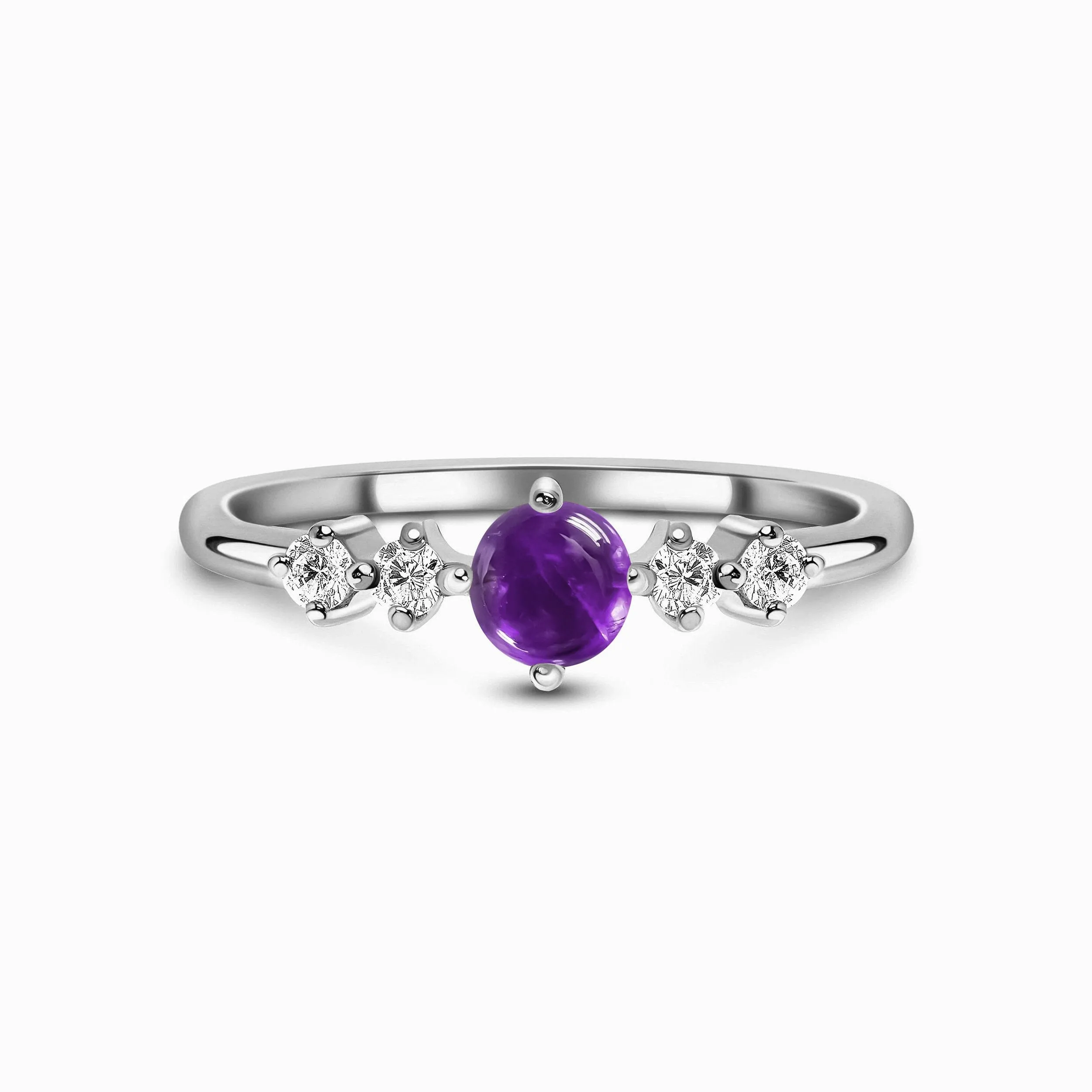 Amethyst Ring - Loveliness