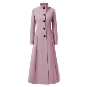 Années 60 Manteau Long Rétro Jackie O