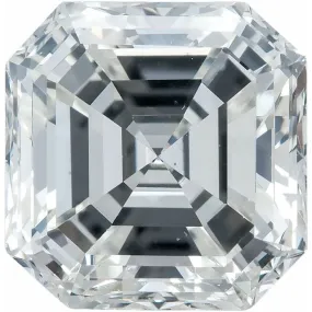 Asscher Cut Lab Created Diamond Loose Stone