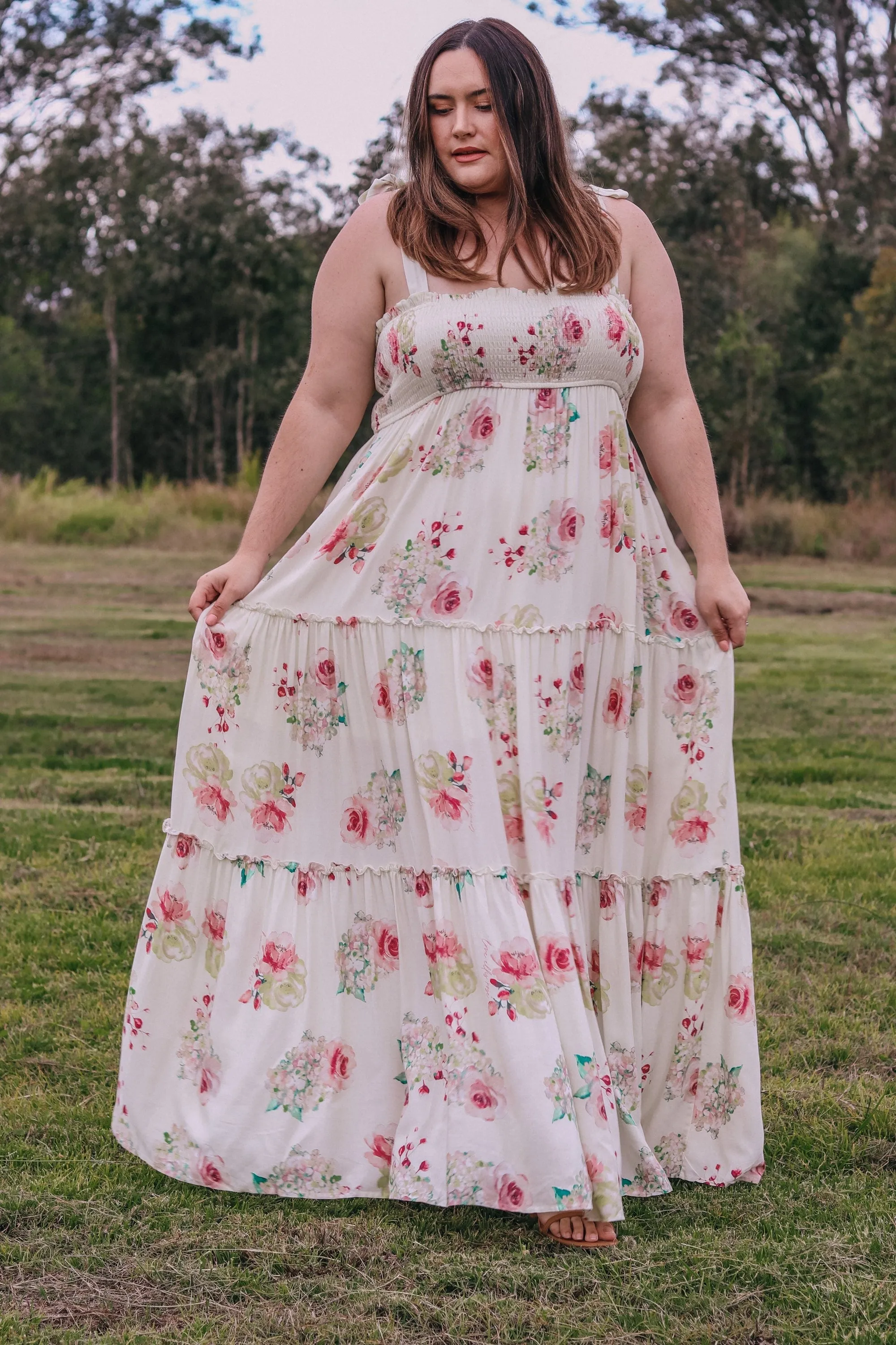 Baby Doll Maxi - Exclusive Floral Dream Print