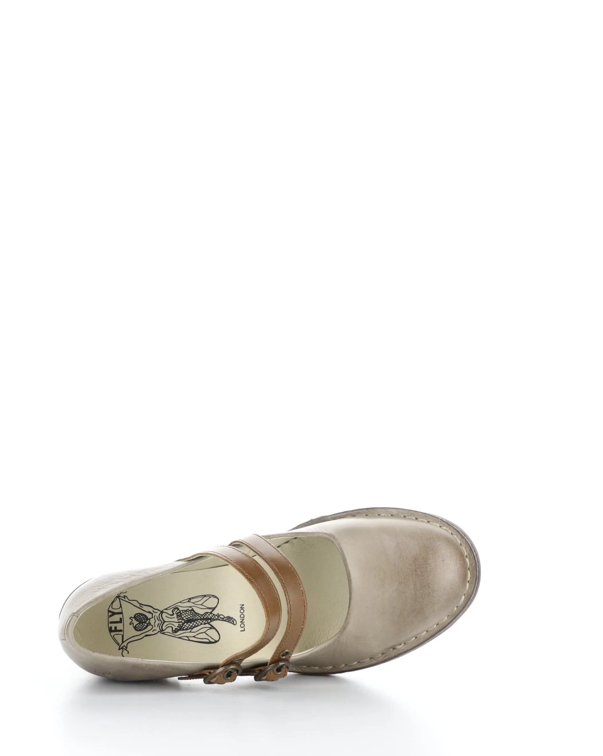 BALY106FLY 000 TAUPE/CAMEL Round Toe Shoes