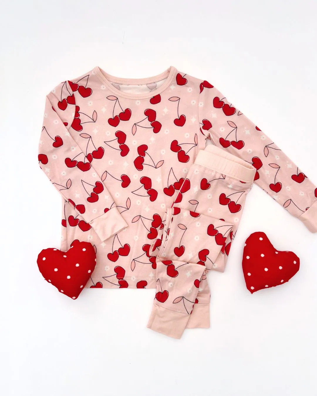 Bamboo Two Piece Set | Cherry Heart