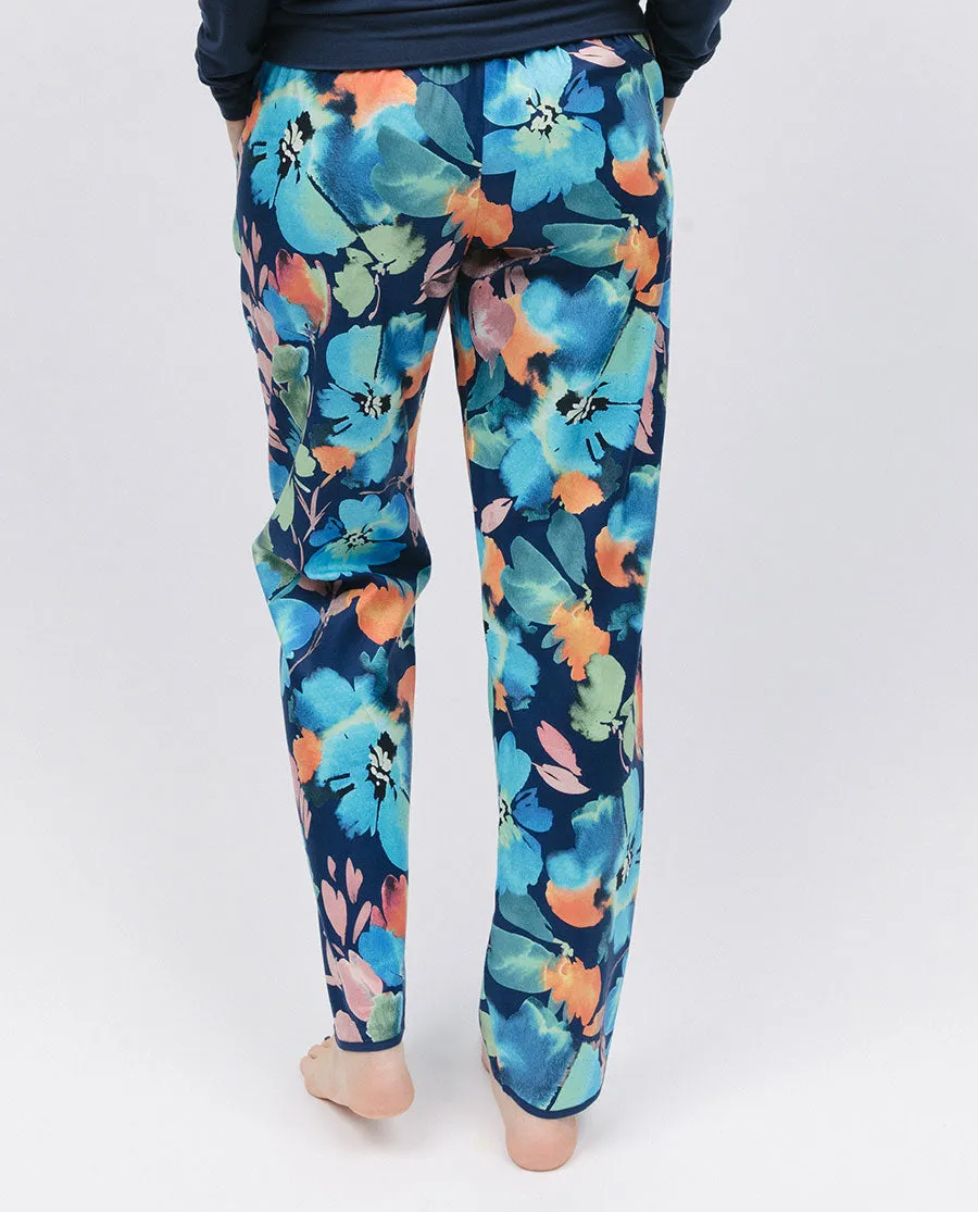 Bea Floral Print Pyjama Bottoms