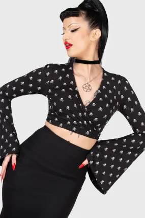 Betty's Bash Wrap Top