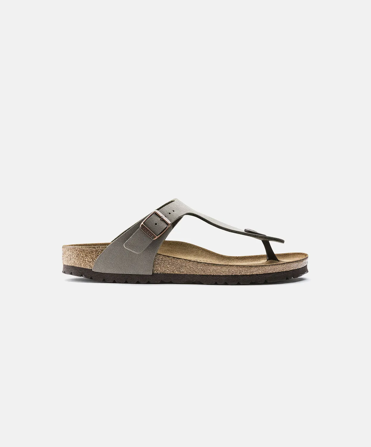 Birkenstock Gizeh BirkiBuc Stone Sandals