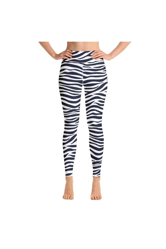 Blue Tiger Yoga Leggings