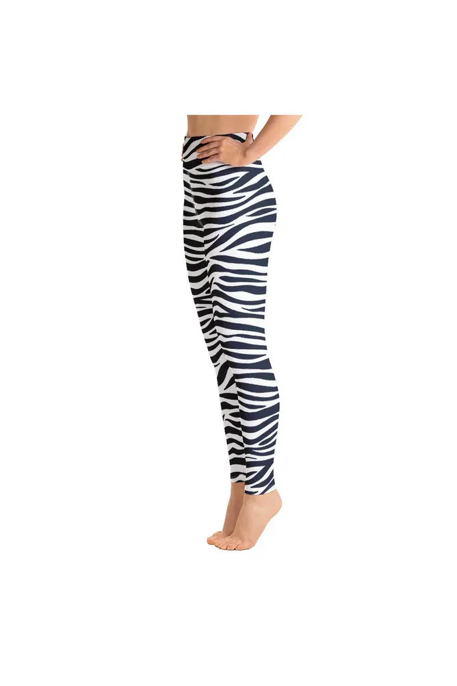 Blue Tiger Yoga Leggings