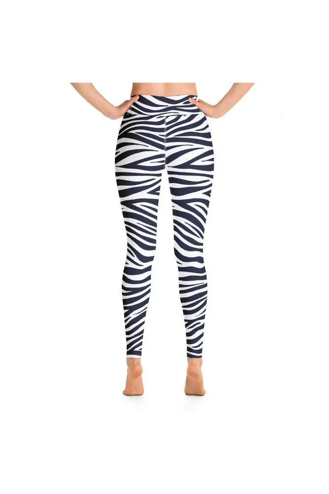 Blue Tiger Yoga Leggings