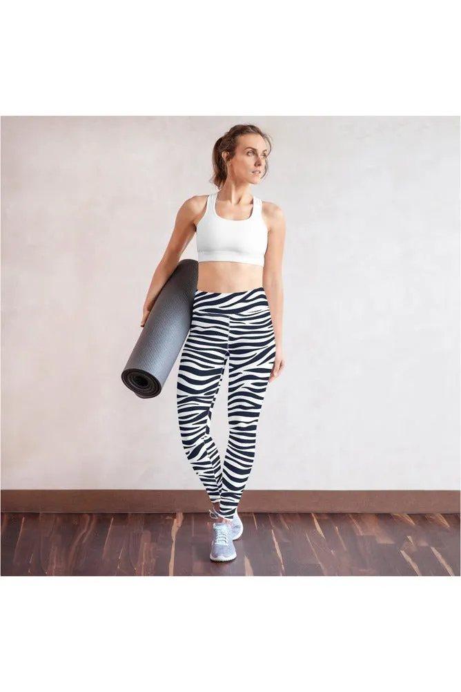 Blue Tiger Yoga Leggings