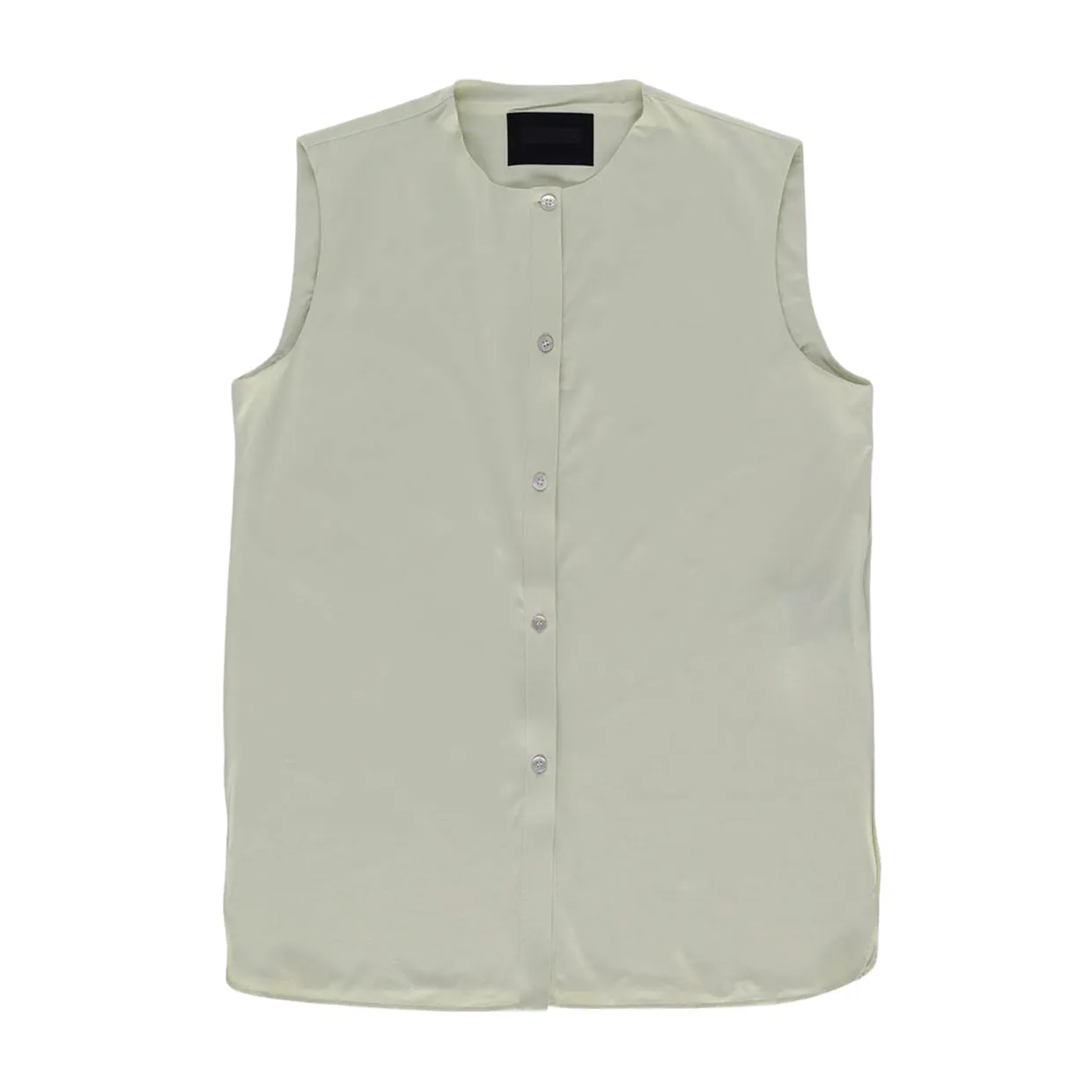 Camicia Donna RRD Oxford Sleeveless Lady Verde Pastello