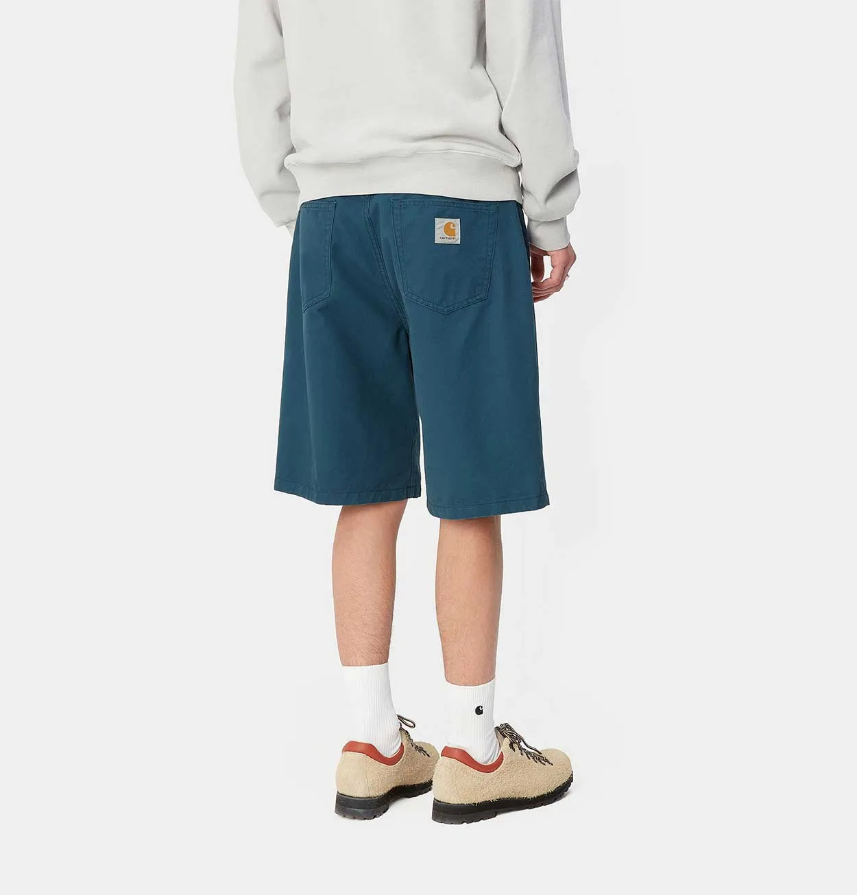 Carhartt WIP Landon Short in Naval