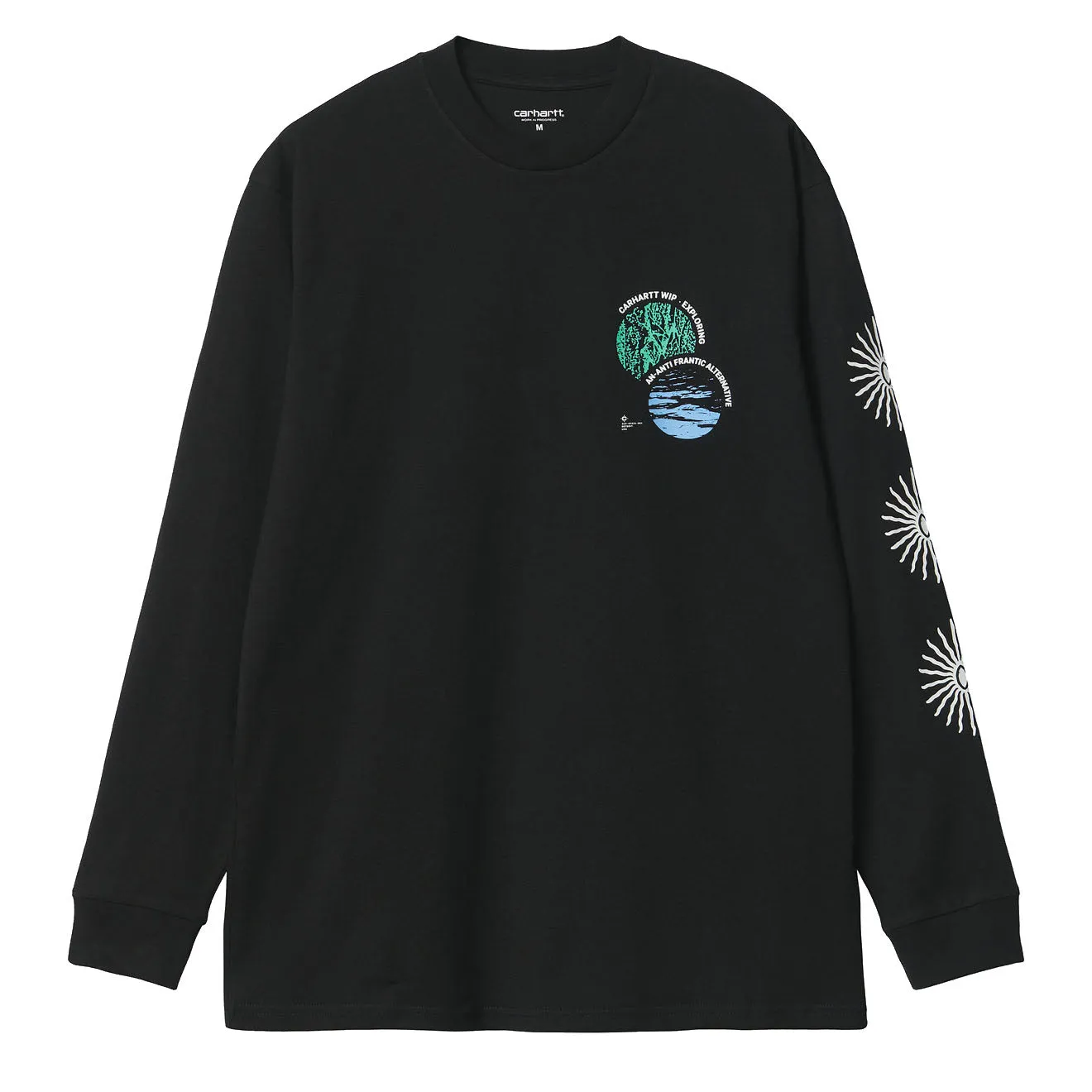 Carhartt WIP L/S Soundscapes T-Shirt Black