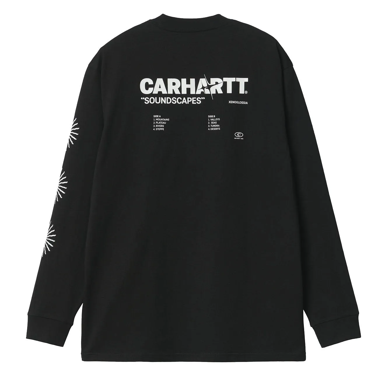 Carhartt WIP L/S Soundscapes T-Shirt Black