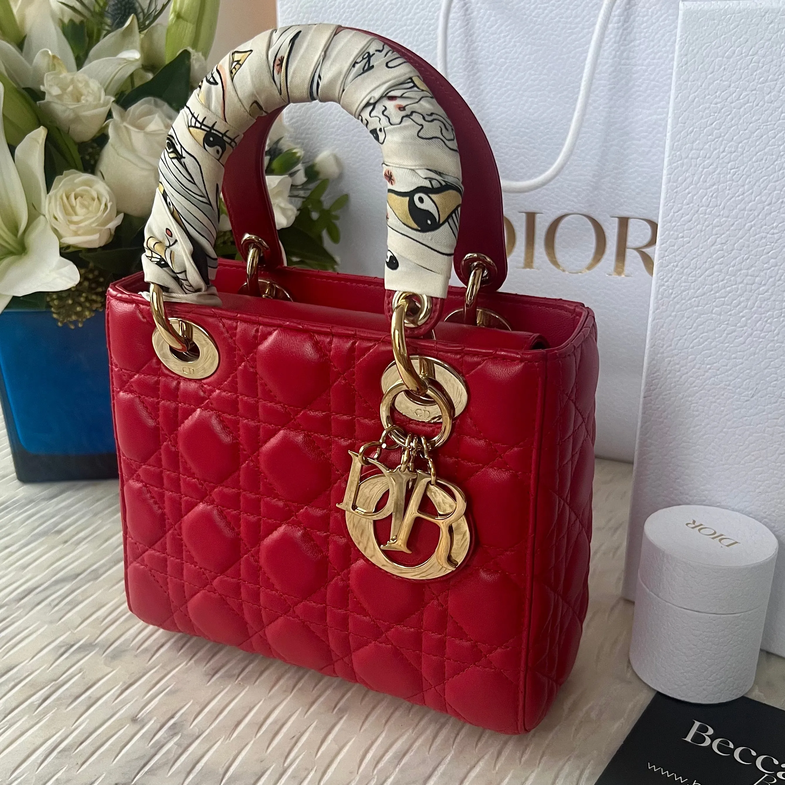 Christian Dior Small Lady Dior My ABCDior Bag