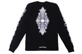 Chrome Hearts Floral Cross L/S T-shirt “Black"