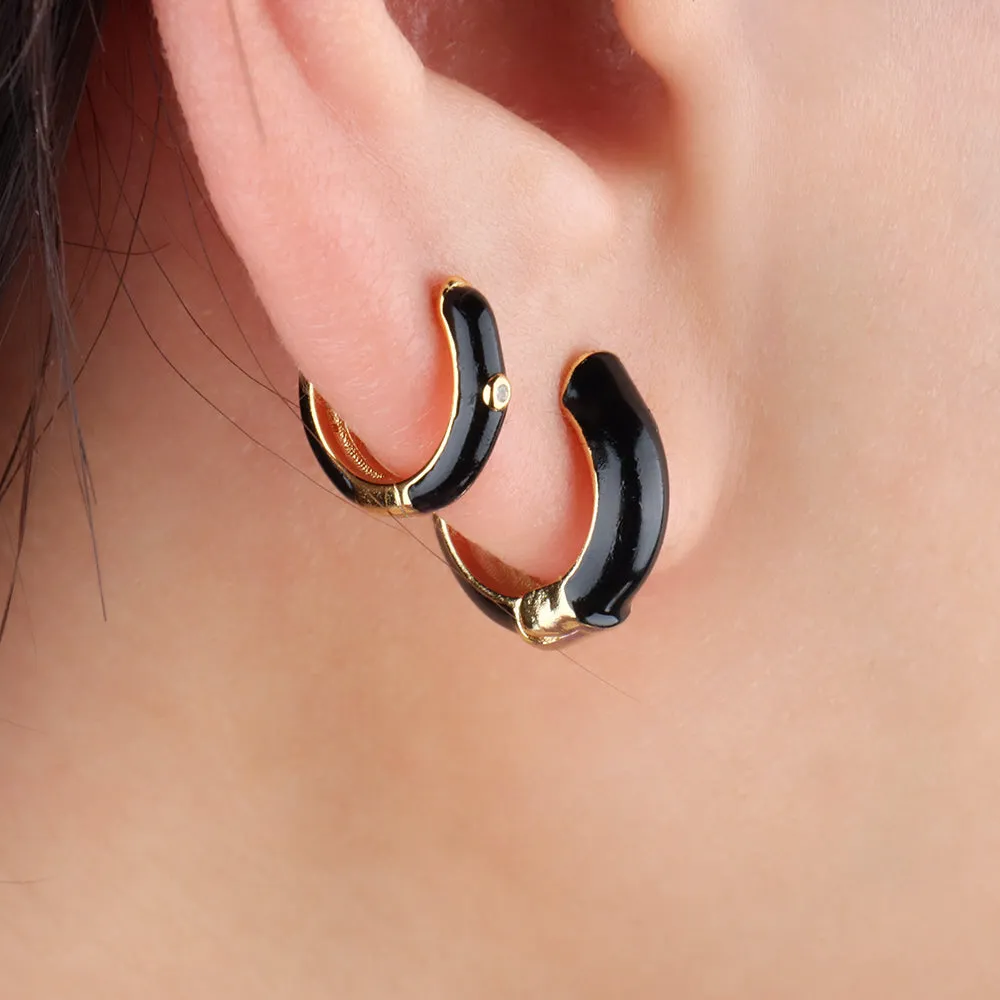 Classic Black Hoops